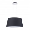 SUSPENSION TISSUS NOIR 4XE27 P179-PL- 01-B