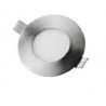 Downlight extra plat 6W 450Lm 4000K inox