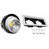 Projecteur Encastré 2x18W 3200Lm 4000K Orientable
