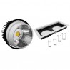 Projecteur Encastré 2x30W 4800Lm 4000K Orientable