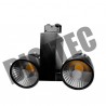 Projecteur LED sur rail 2x35W 4000Lm 3000K