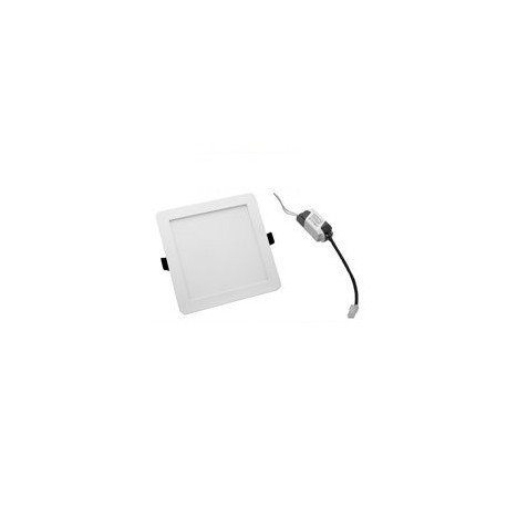 Spot 18W 1550Lm 6500K non orientable Carré Blanc