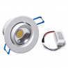 Spot 5W 450Lm 4000K orientable Blanc
