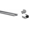 Profil pour ruban LED PVC Extérieur:2Mt x 22mm x 6mm