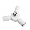 Adaptateur 1xE27 en 3xE27