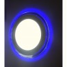 Downlight LED 18W(3200K)+4W(bleu) 1440Lm