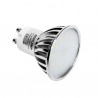 Ampoule LED GU10 6W 500lm 4000K opaque