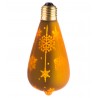 Ampoule déco ST64 OR/NEIGE E27 1.8W